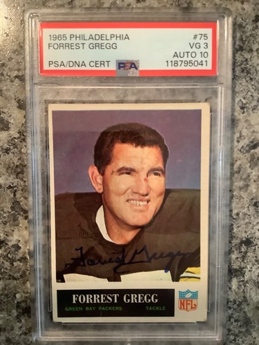 Forrest gregg 1965 - gregg,